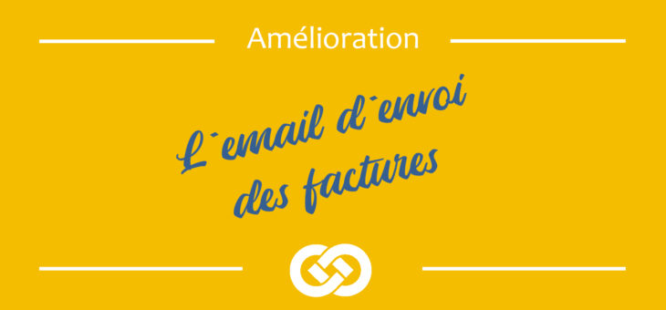 Personnalisation de  l’email d’envoi de facture