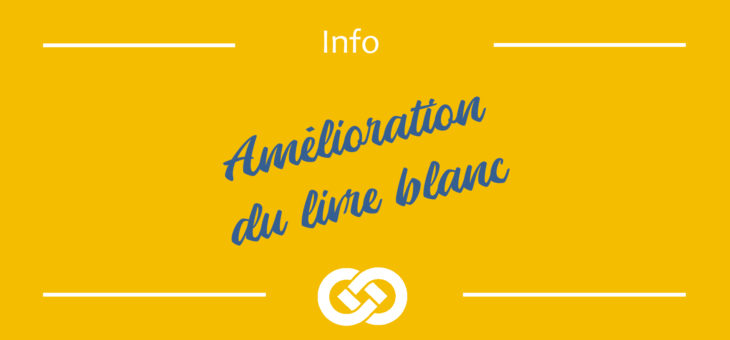 Amélioration du Livre Blanc